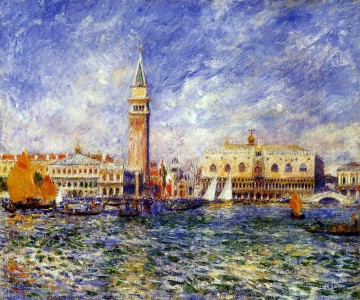 doges palace venice Pierre Auguste Renoir Venice Oil Paintings